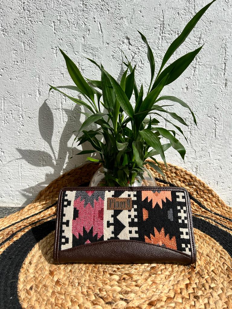 FINERY Jacquard Zip Wallets